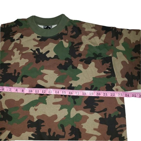 Anabil USA Camo Tee Shirt Mens XL Hunting Army - Picture 5 of 6